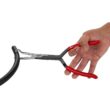 Milwaukee Long Needle Nose Pliers Set with Hose Grip and Slip Resistant Grip (3-Piece) 48-22-6563 Milwaukee Long Needle Nose Pliers Set with Hose Grip and Slip Resistant Grip (3-Piece) 48-22-6563