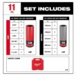 Milwaukee SHOCKWAVE Impact-Duty 1/2 in. Drive Deep SAE & Metric Lug Nut Impact Socket Set (11-Piece) 49-66-7833 Milwaukee SHOCKWAVE Impact-Duty 1/2 in. Drive Deep SAE & Metric Lug Nut Impact Socket Set (11-Piece) 49-66-7833