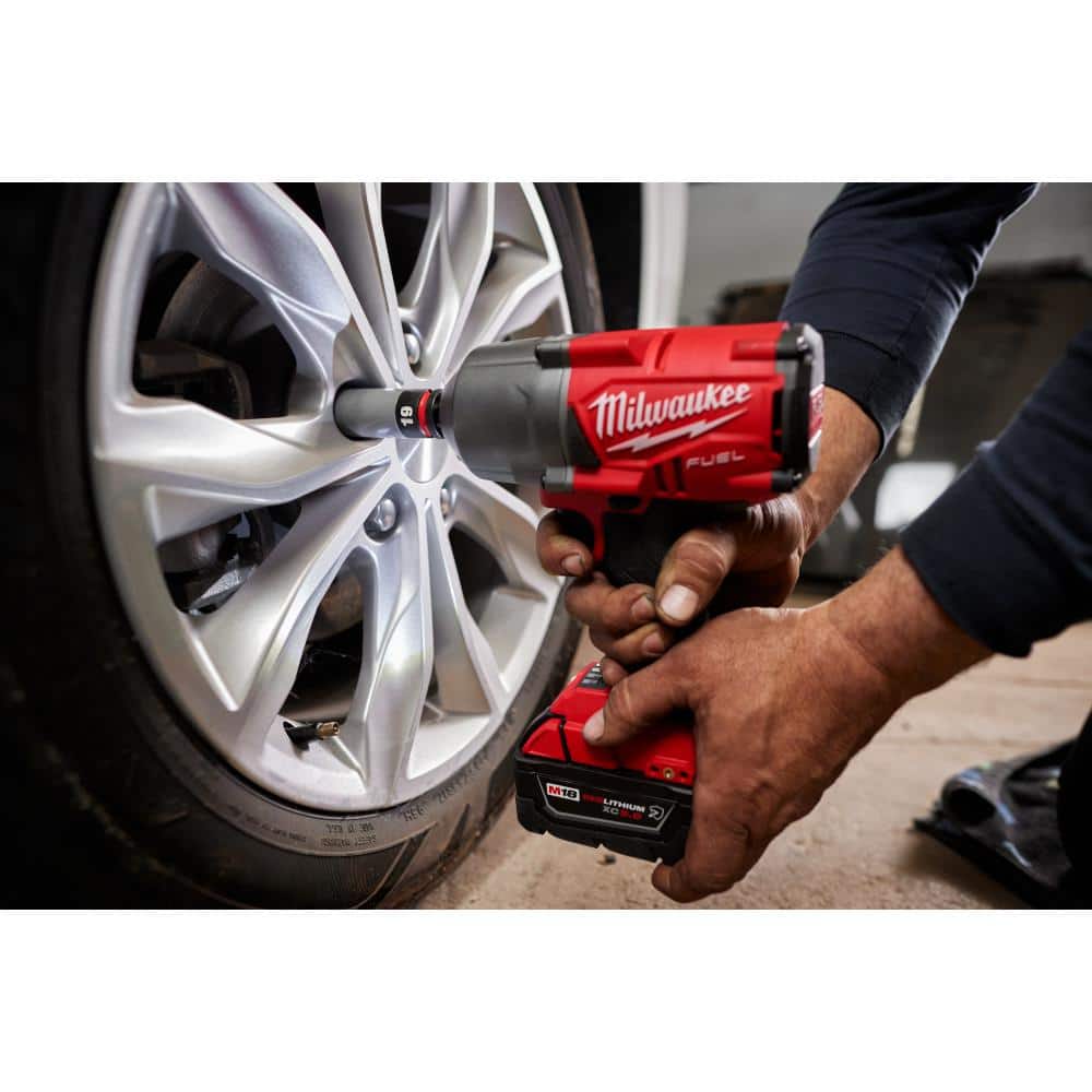 Milwaukee SHOCKWAVE Impact-Duty 1/2 in. Drive Deep SAE & Metric Lug Nut Impact Socket Set (11-Piece) 49-66-7833 Milwaukee SHOCKWAVE Impact-Duty 1/2 in. Drive Deep SAE & Metric Lug Nut Impact Socket Set (11-Piece) 49-66-7833