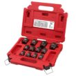 Milwaukee SHOCKWAVE 1/2 in. Drive SAE 6 Point Impact Socket Set (12-Piece) 49-66-7010