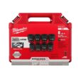 Milwaukee SHOCKWAVE 3/4 in. Drive SAE 6 Point Impact Socket Set (8-Piece) 49-66-7017