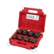 Milwaukee SHOCKWAVE 3/4 in. Drive SAE 6 Point Impact Socket Set (8-Piece) 49-66-7017