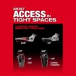 Milwaukee M12 FUEL 12V Lithium-Ion Brushless Cordless 3/8 in. Extended Reach High Speed Ratchet Kit 2569-21