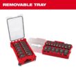 Milwaukee SHOCKWAVE Impact-Duty 1/2 in. Drive SAE Deep Well Impact PACKOUT Socket Set (15-Piece) 49-66-6802 Milwaukee SHOCKWAVE Impact-Duty 1/2 in. Drive SAE Deep Well Impact PACKOUT Socket Set (15-Piece) 49-66-6802