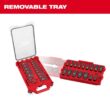 Milwaukee SHOCKWAVE Impact-Duty 3/8 in. Drive SAE Deep Well Impact PACKOUT Socket Set (17-Piece) 49-66-6800 Milwaukee SHOCKWAVE Impact-Duty 3/8 in. Drive SAE Deep Well Impact PACKOUT Socket Set (17-Piece) 49-66-6800