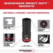 Milwaukee SHOCKWAVE 3/4 in. Drive Metric Deep Well 6 Point Impact Socket Set (8-Piece) 49-66-7020 Milwaukee SHOCKWAVE 3/4 in. Drive Metric Deep Well 6 Point Impact Socket Set (8-Piece) 49-66-7020