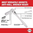 Milwaukee 3/8 in. Drive SAE Ratchet and Socket Mechanics Tool Set with Packout Case (28-Piece) 48-22-9481