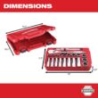 Milwaukee 1/2 in. Drive SAE Ratchet and Socket Mechanics Tool Set (22-Piece) 48-22-9410