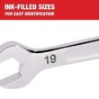 Milwaukee Metric Ratcheting Combination Wrench Set (15-Piece) 48-22-9516