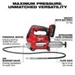 Milwaukee M18 18V Lithium-Ion Cordless Grease Gun 2-Speed with (2) 1.5Ah Batteries, Charger, Tool Bag 2646-22CT