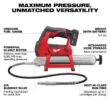 Milwaukee M12 12V Lithium-Ion Cordless Grease Gun Kit with One 3.0 Ah Battery, Charger and Tool Bag 2446-21XC