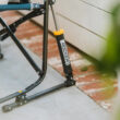 Close-up of the rocker mechanism with 