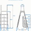 Aqua Select A-Frame Heavy Duty 48