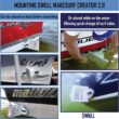 SWELL Wakesurf Creator™ 2.0 Surfing Wavesurf Shaper - Wave Generator - Wake Gate - Surf Gate - Floating - Durable