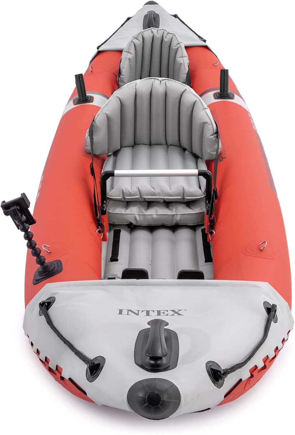 Intex 68309EP Excursion Pro K2 Inflatable Kayak Set: Includes Deluxe 86in Kayak Paddles and High-Output Pump Intex 68309EP Excursion Pro K2 Inflatable Kayak Set: Includes Deluxe 86in Kayak Paddles and High-Output Pump – SuperTough PVC – Adjustable Bucket Seat – 2-Person – 400lb Weight Capacity