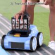(2025 New) Robotic Pool Vacuum, Robotic Pool Cleaner for Inground Pools, Smart Navigation, Floor/Wall/Waterline Cleaning, 150 Mins Runtime for Pool Up to 2000 Sq.ft