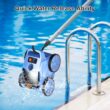 (2025 New) Robotic Pool Vacuum, Robotic Pool Cleaner for Inground Pools, Smart Navigation, Floor/Wall/Waterline Cleaning, 150 Mins Runtime for Pool Up to 2000 Sq.ft