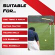 Heater Sports Heavy-Duty Baseball Pitching Machine W/Bonus Ball Feeder - Accurate & Adjustable Pitching Machine for Kids, Teens, and Adults | Ideal for Baseball Training and Practice Sessions