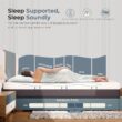 Full Mattress, 12 Inch Gel & Air-Cooling Memory Foam Mattress for Pressure Relief, Medium Firm Full Size in a Box with Cooling Cover for Conforming Support and Restful Sleep