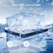 Full Mattress, 12 Inch Gel & Air-Cooling Memory Foam Mattress for Pressure Relief, Medium Firm Full Size in a Box with Cooling Cover for Conforming Support and Restful Sleep