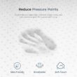Full Mattress, 12 Inch Gel & Air-Cooling Memory Foam Mattress for Pressure Relief, Medium Firm Full Size in a Box with Cooling Cover for Conforming Support and Restful Sleep