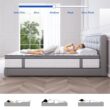 Elitspace Queen Mattresses, 10 Inch Queen Size Mattress, Medium Firm Feel Memory Foam & Individual Pocket Springs Queen Mattresses, 10 Inch Queen Size Mattress, Medium Firm Feel Memory Foam & Individual Pocket Springs, Pressure Relief & Support, Hybrid Mattress in a Box, CertiPUR-US Certified