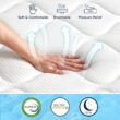 Mattress Memory Foam Hybrid Mattress with Motion Isolation and Pressure Relief, Strong Edge Support, Pocket Spring Queen Size Mattres in a Box (10 Inch, Queen)