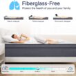 Mattress Memory Foam Hybrid Mattress with Motion Isolation and Pressure Relief, Strong Edge Support, Pocket Spring Queen Size Mattres in a Box (10 Inch, Queen)