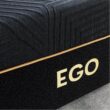 EGOHOME 14 Inch Queen Memory Foam Mattress for Back Pain, Cooling Copper Gel Bed in a Box, Foam Made in USA, CertiPUR-US Certified, Therapeutic Medium Firm, 60x80x14 Black