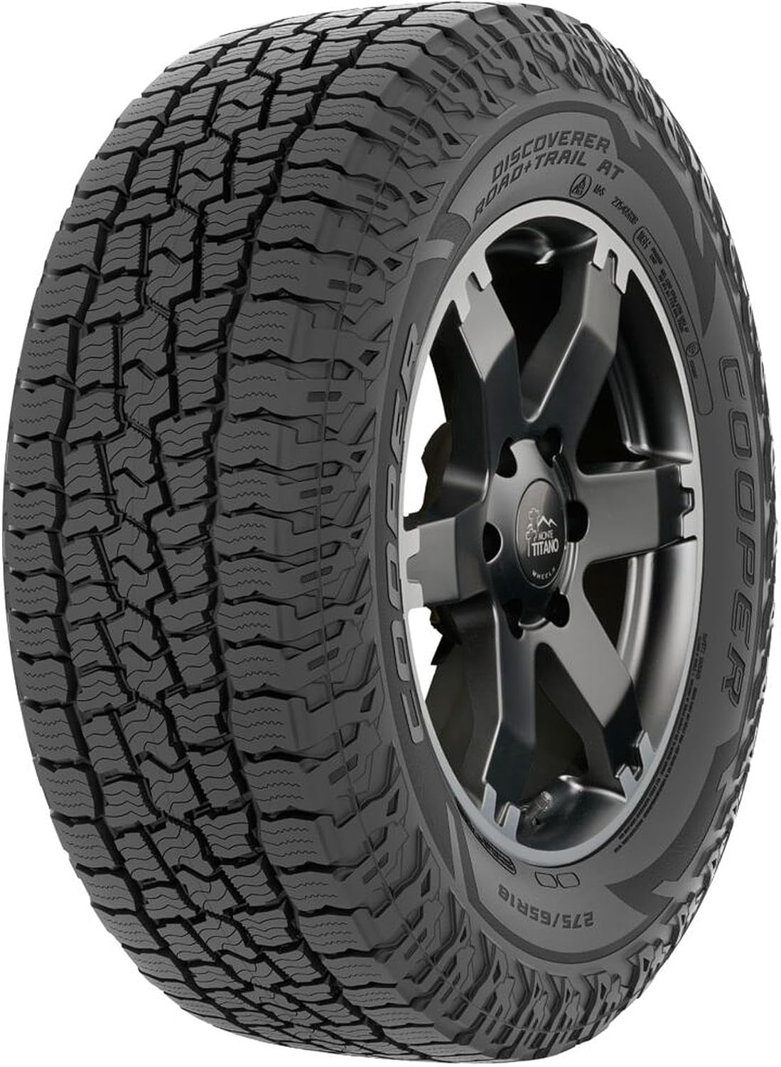 Cooper Discoverer Road and Trail AT All-Terrain Tire, 265/75R16 SL 116T, Set of 1 Cooper Discoverer Road and Trail AT All-Terrain Tire, 265/75R16 SL 116T, Set of 1
