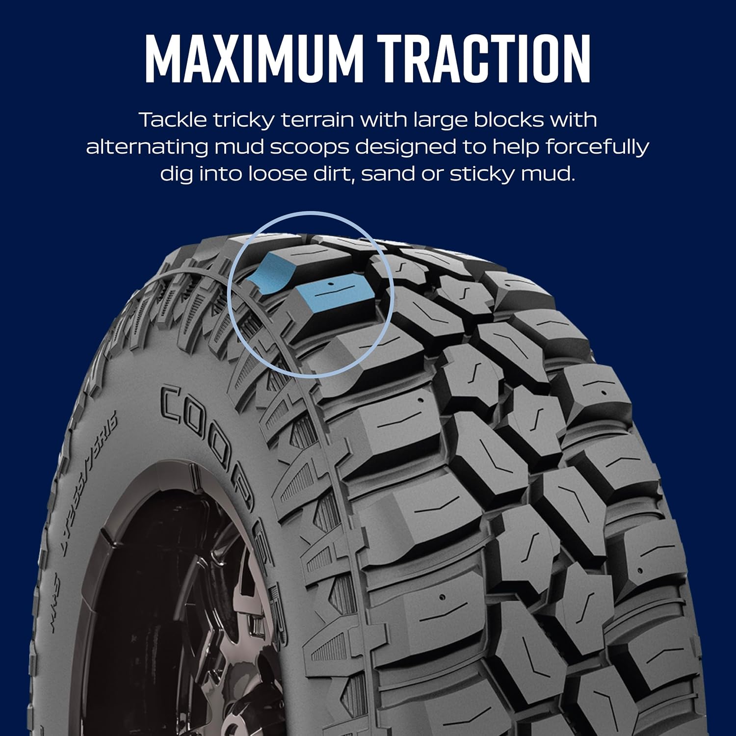 Cooper Evolution M/T All-Terrain Tire, LT265/70R17 121/118Q, Set of 1 Cooper Evolution M/T All-Terrain Tire, LT265/70R17 121/118Q, Set of 1