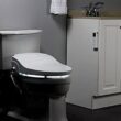 ALPHA BIDET JX2 Elongated Bidet Toilet Seat, White, Endless Warm Water