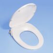 TUSHY Wave Non-Electric Bidet Toilet Seat, Sleek Elongated Design, Quick-Release for Easy Cleaning, DuoFlow Front & Rear Wash