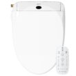 LEIVI Electric Bidet Smart Toilet Seat with Dual Control Mode, Adjustable Warm Water and Air Dryer, Ultra Slim Heated Toilet Seat