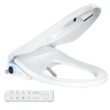 SmartWhale Electric Bidet Toilet Seat, Heated Toilet Seat Elongated with Instant Warm Water & Dryer, Feminine & Front Rear Wash