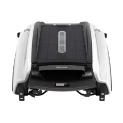 Betta SE Solar Powered Automatic Robotic Pool Surface Skimmer Cleaner with 30-Hour Continuous Cleaning Battery Power (White)