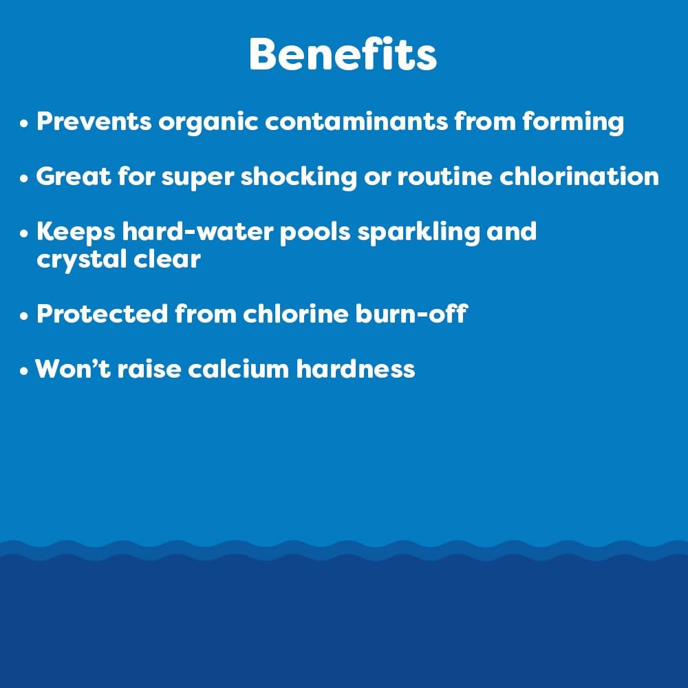 In The Swim Sodium Dichlor Chlorine Shock Granules for Sanitizing Swimming Pools – Fast Dissolving, pH Balanced Sanitizer – 40 Pound In The Swim Sodium Dichlor Chlorine Shock Granules for Sanitizing Swimming Pools – Fast Dissolving, pH Balanced Sanitizer – 40 Pound - Image 5