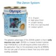 Olympic Pool Paint - Zeron - Bikini Blue - 1 Gallon - two-part epoxy swimming pool paint - one-coat for plaster