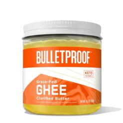 Bulletproof Grass Fed Ghee, 13.5 Oz, 100% Grass Fed, Pasture Raised Clarified Butter Fat, Keto, Paleo, Lactose Free, Casein Free, Non-GMO