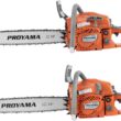 PROYAMA 62CC 2-Cycle Gas Powered Chainsaw, 22 Inch 18 Inch Handheld Cordless Petrol Chain Saw for Tree Wood Cutting