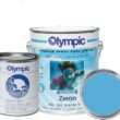 Olympic Pool Paint - Zeron - Bikini Blue - 1 Gallon - two-part epoxy swimming pool paint - one-coat for plaster