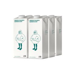 Minor Figures Oat Milk, Standard, Barista Standard, 32 Oz - 6 Pack - Plant Based, Vegan, Dairy Free, Shelf Stable, Unsweetened