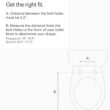 Brondell SE400-RW Swash SE400 Electric Bidet Toilet Heated Seat, Oscillating Stainless Steel Nozzle, Warm Air Dryer, Round