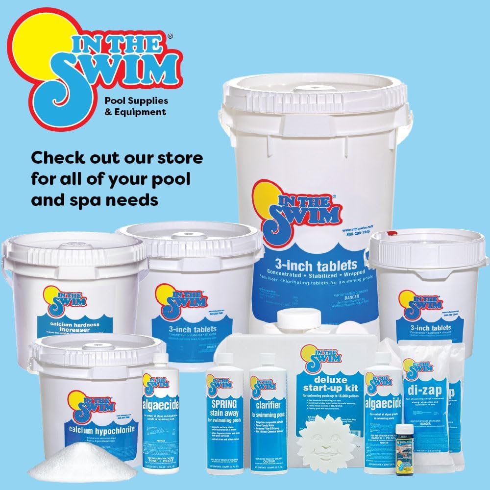 In The Swim Sodium Dichlor Chlorine Shock Granules for Sanitizing Swimming Pools – Fast Dissolving, pH Balanced Sanitizer – 40 Pound In The Swim Sodium Dichlor Chlorine Shock Granules for Sanitizing Swimming Pools – Fast Dissolving, pH Balanced Sanitizer – 40 Pound - Image 2
