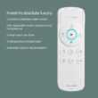 Brondell Thinline T44-EW Swash Electric Bidet Toilet Seat With Thin Profile, Heated,Remote Control, Oscillating Stainless Steel Nozzle