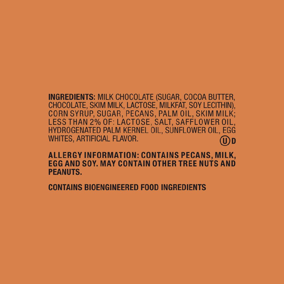 SNICKERS Pecan Milk Chocolate Candy Bar - Full Size Chocolate Candy Bars, Bulk Box Individually Wrapped, 24-Pack SNICKERS Pecan Milk Chocolate Candy Bar - Full Size Chocolate Candy Bars, Bulk Box Individually Wrapped, 24-Pack - Image 3