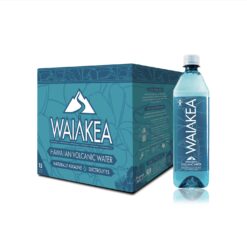 Waiakea Hawaiian Volcanic Water - Naturally Alkaline Water - pH Range 7.6 to 8.2 - All Natural Minerals & Electrolytes - 23.7 Fl Oz, 700 mL
