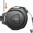 Retractable Garden Hose Reel, 100Ft x 5/8" Durable Wall Mounted Water Hose Reel with 180° Swivel Bracket