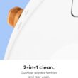 TUSHY Wave Non-Electric Bidet Toilet Seat, Sleek Elongated Design, Quick-Release for Easy Cleaning, DuoFlow Front & Rear Wash