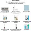 Cricut - Joy Xtra Smart Cutting Machine + Starter Kit - White